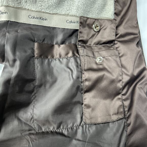 CALVIN KLEIN Women's Quilted Puffer Jacket 60/40 Duck/Waterfowl Feathers NO HOOD - Picture 11 of 16